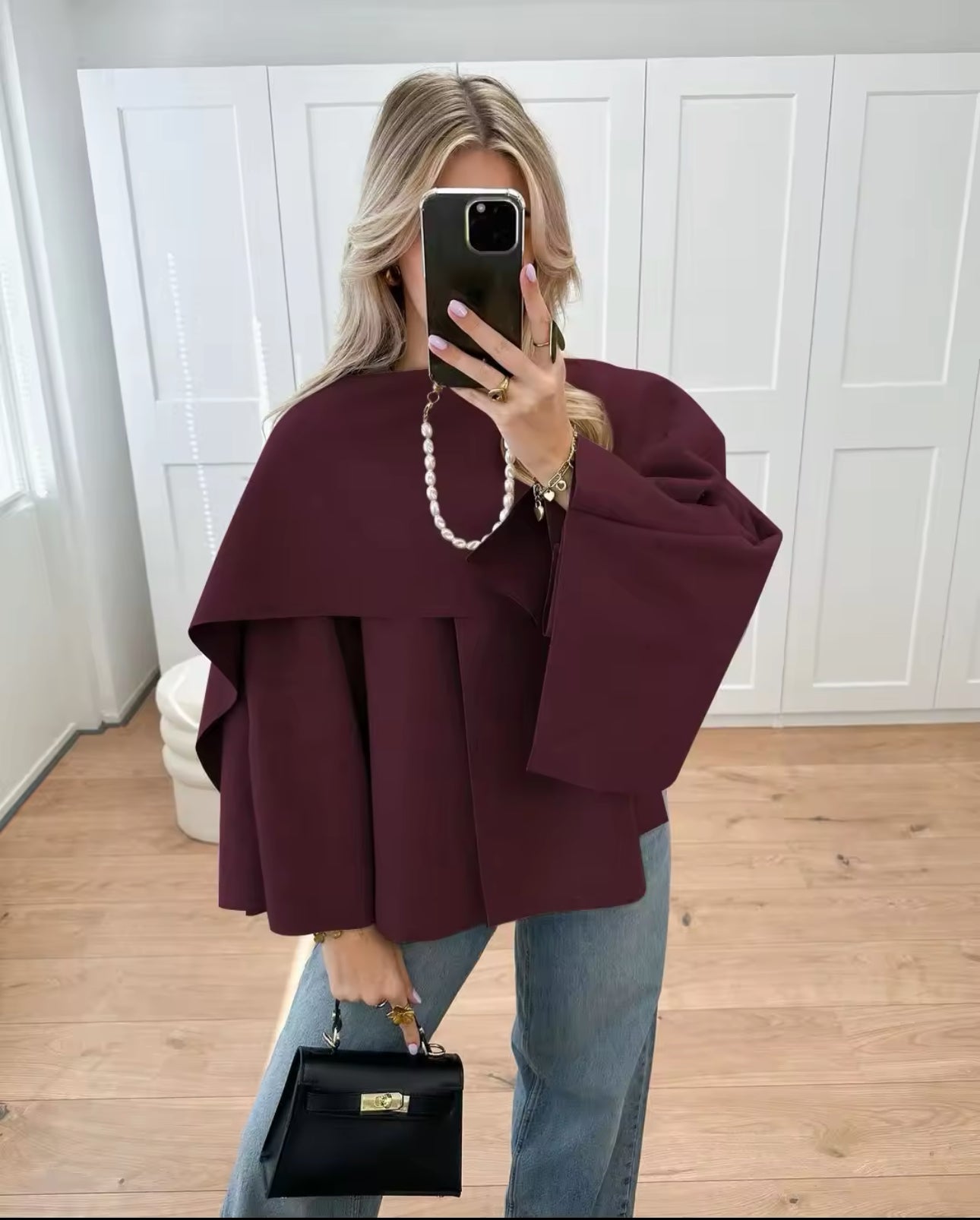 Noriva™ | Klassisk cardigan med skjerf