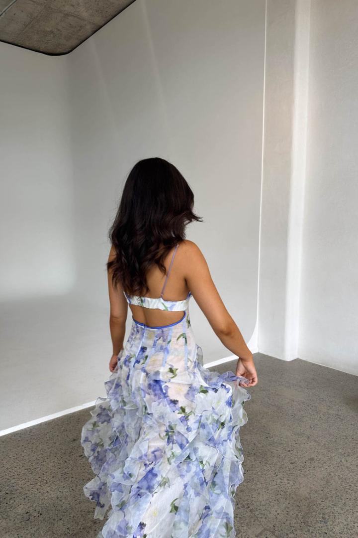 Noriva™ | Maxi kjole med blomster