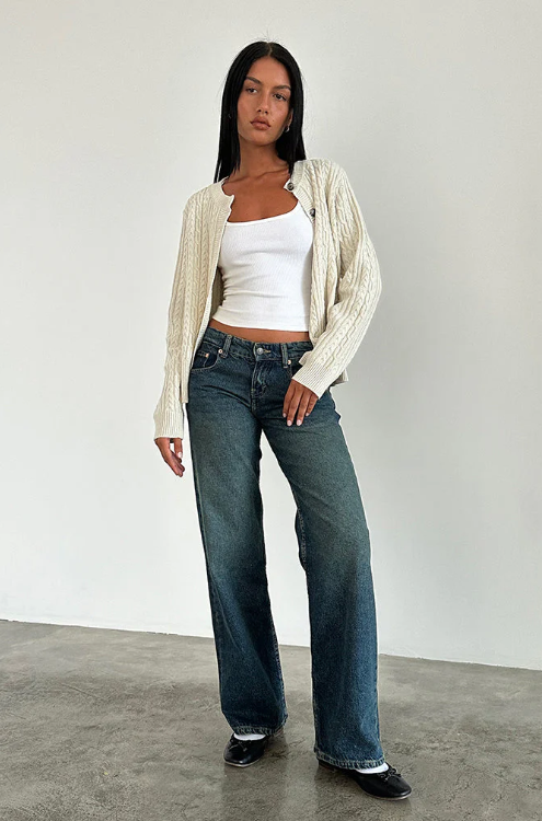 Noriva™ | Jeans med lav passform
