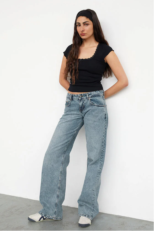 Noriva™ | Jeans med lav passform