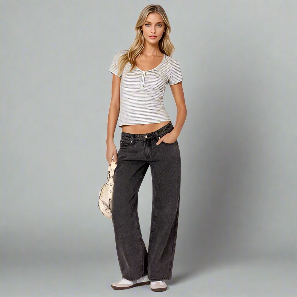 Noriva™ | Jeans med lav passform