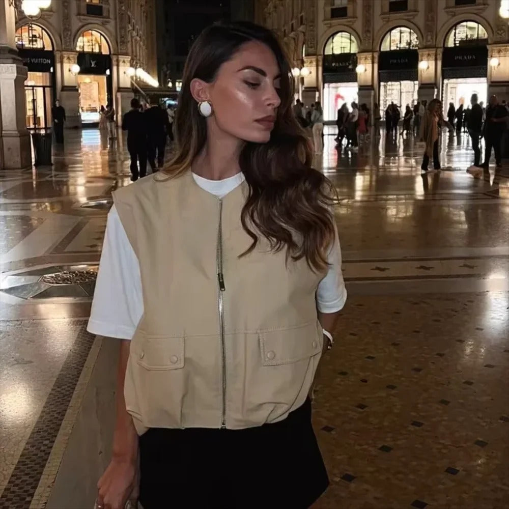 Noriva™ | Ermeløs cardigan