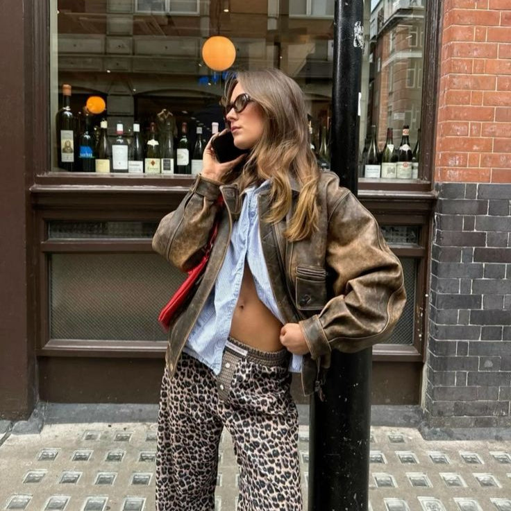 Noriva™ | Leopard-jeans
