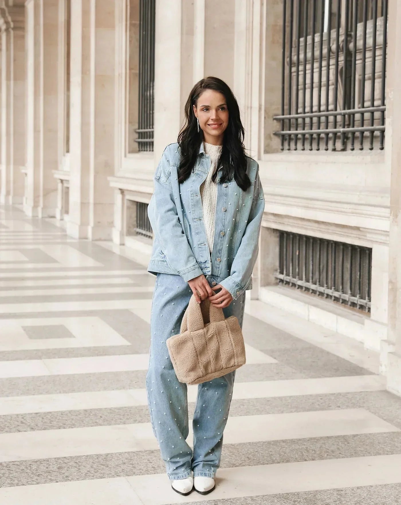 Noriva™ | Denim Glitter Sparkle Jeans