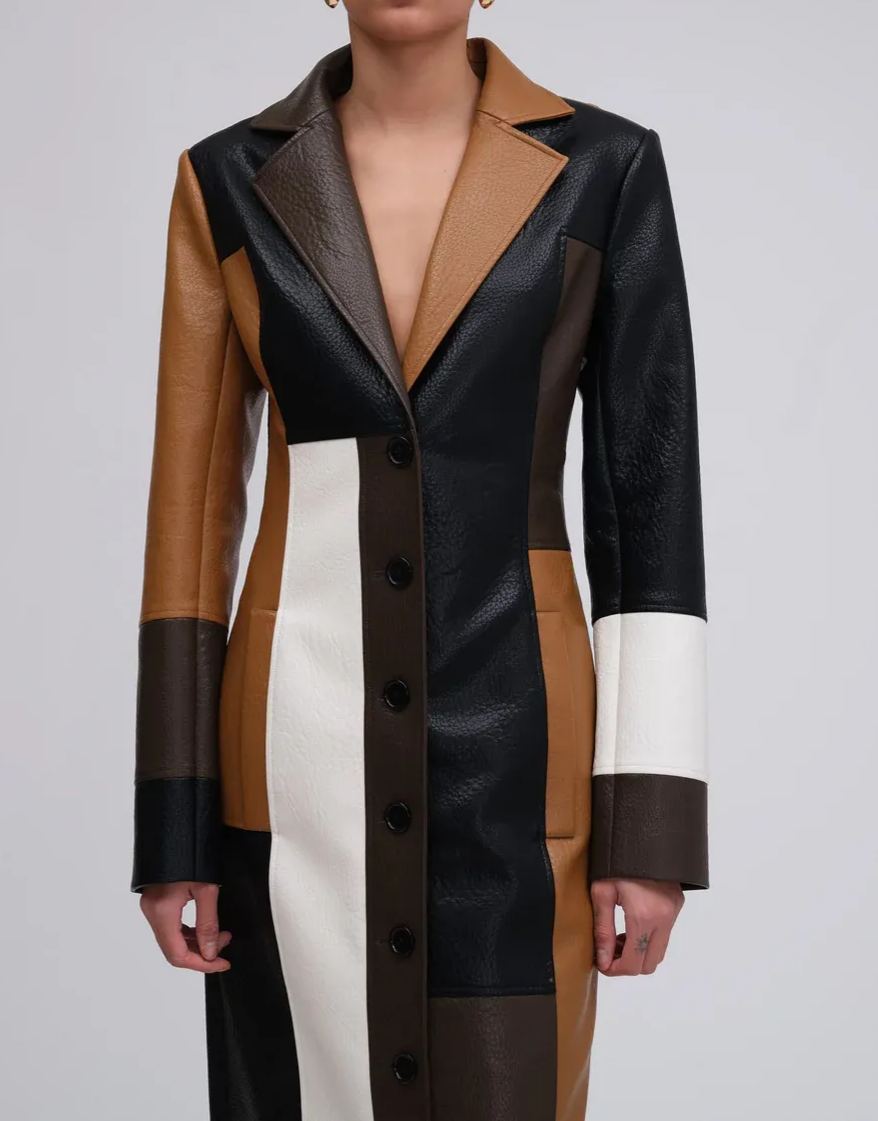 Noriva™ | Trenchcoat i mosaikk