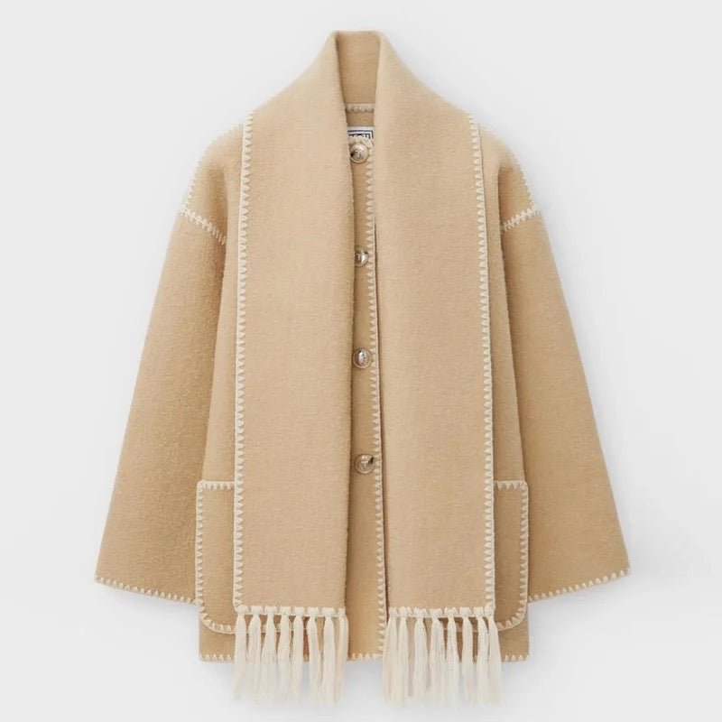 Noriva™ | Frakk med skjerf