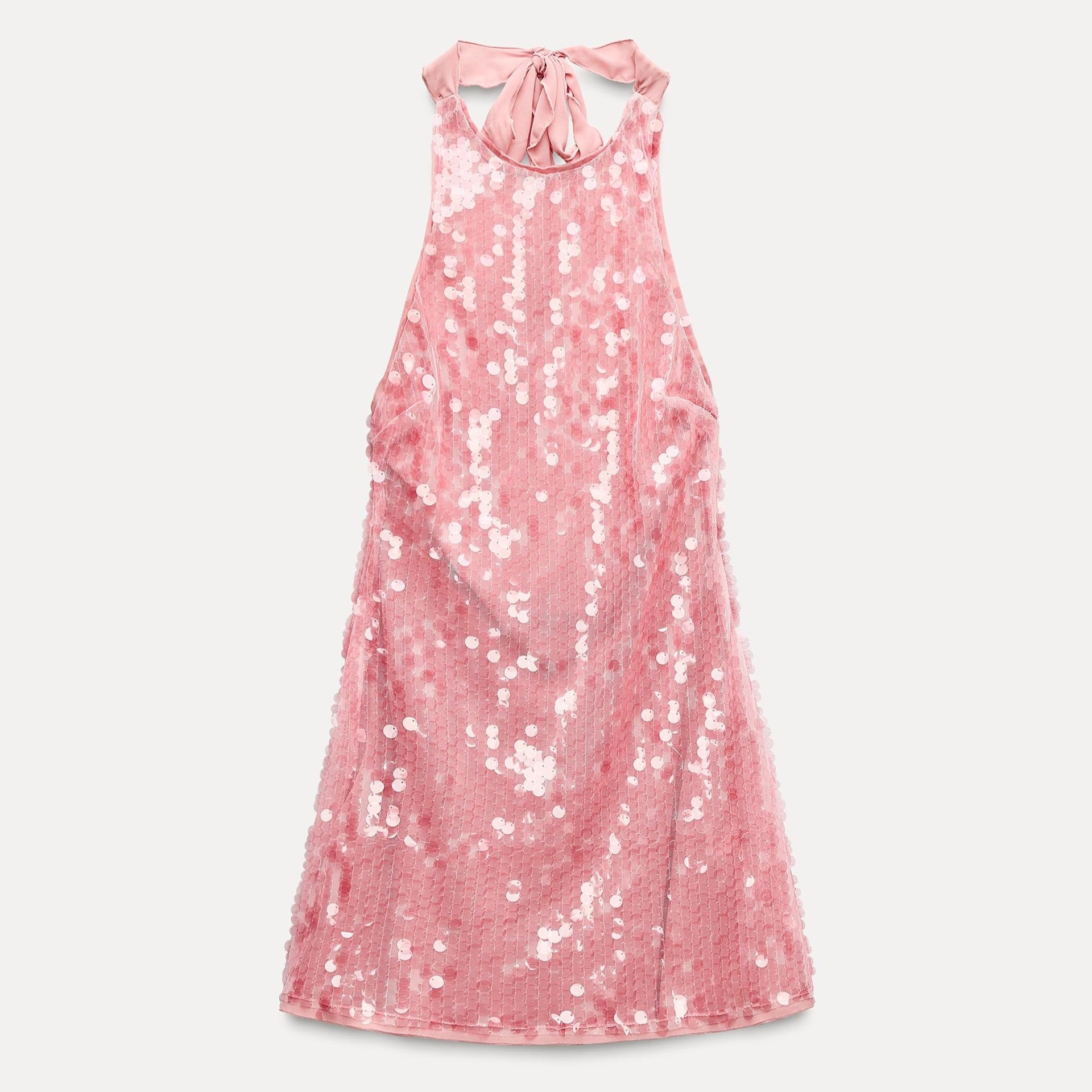 Noriva™ | Rosa minikjole med paljetter