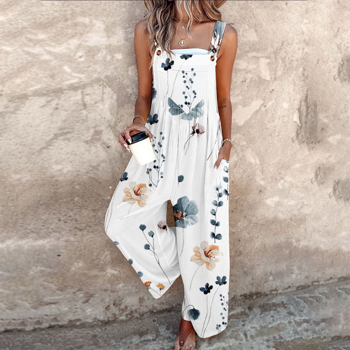 Kirsti | Ermeløs jumpsuit