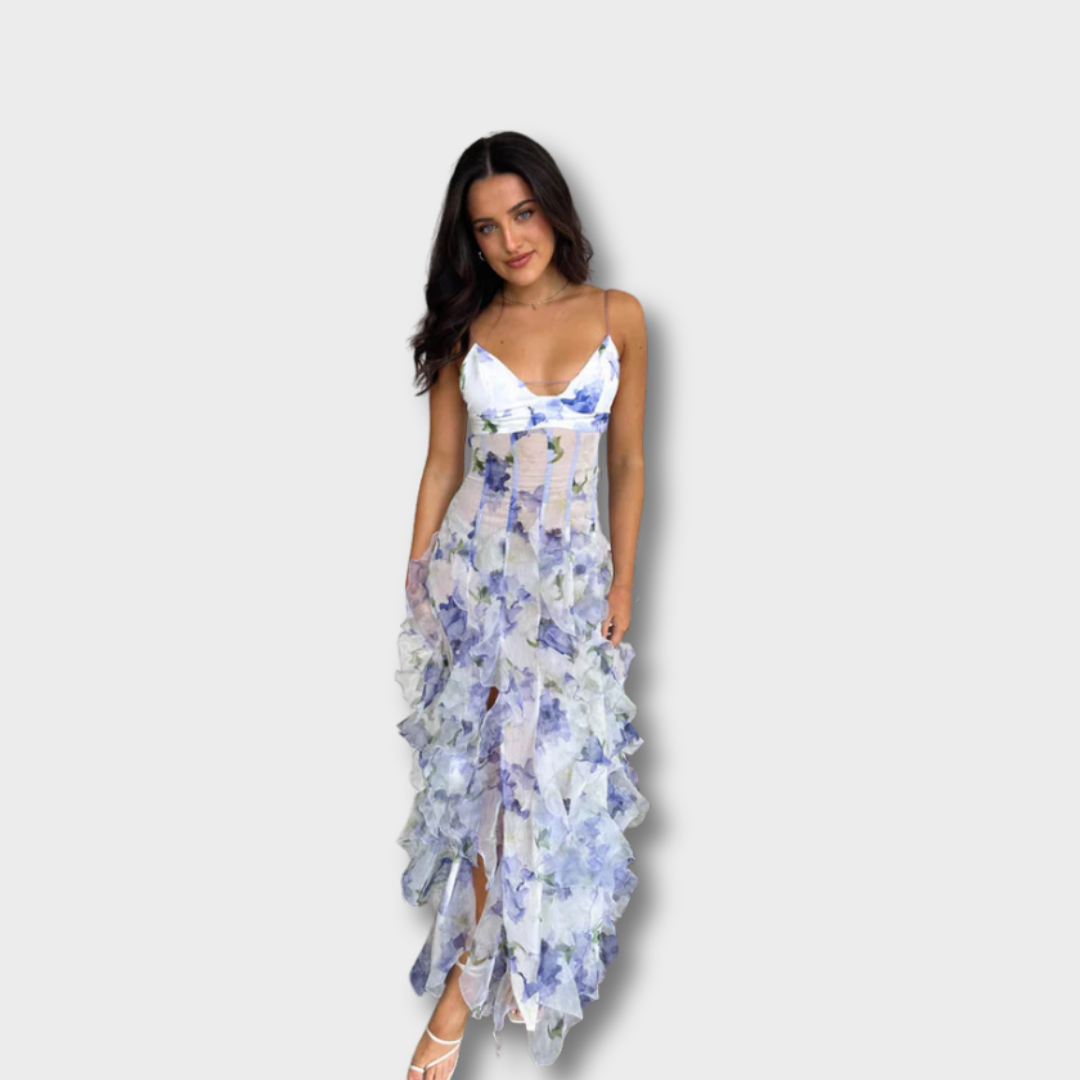 Noriva™ | Maxi kjole med blomster