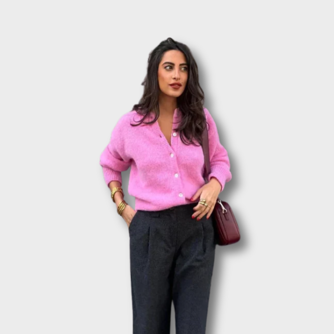 Noriva™ | Rosa cardigan