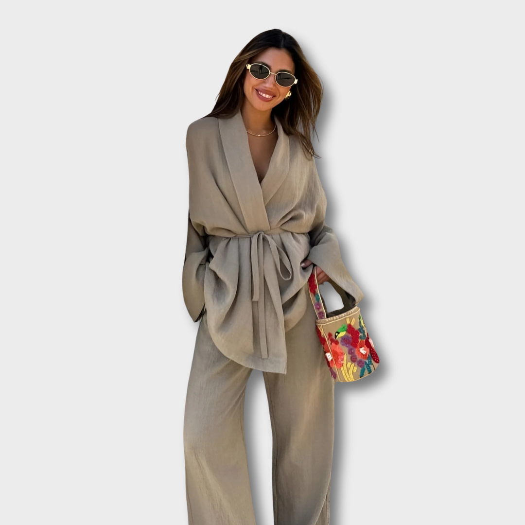 Noriva™ | Elegant sett i lin
