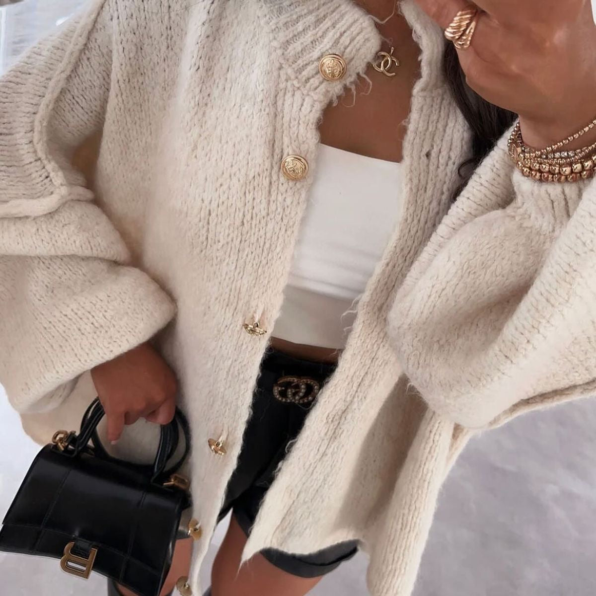 Noriva™ | Overdimensjonert cardigan
