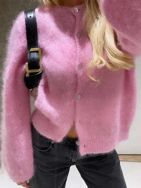Noriva™ | Rosa cardigan