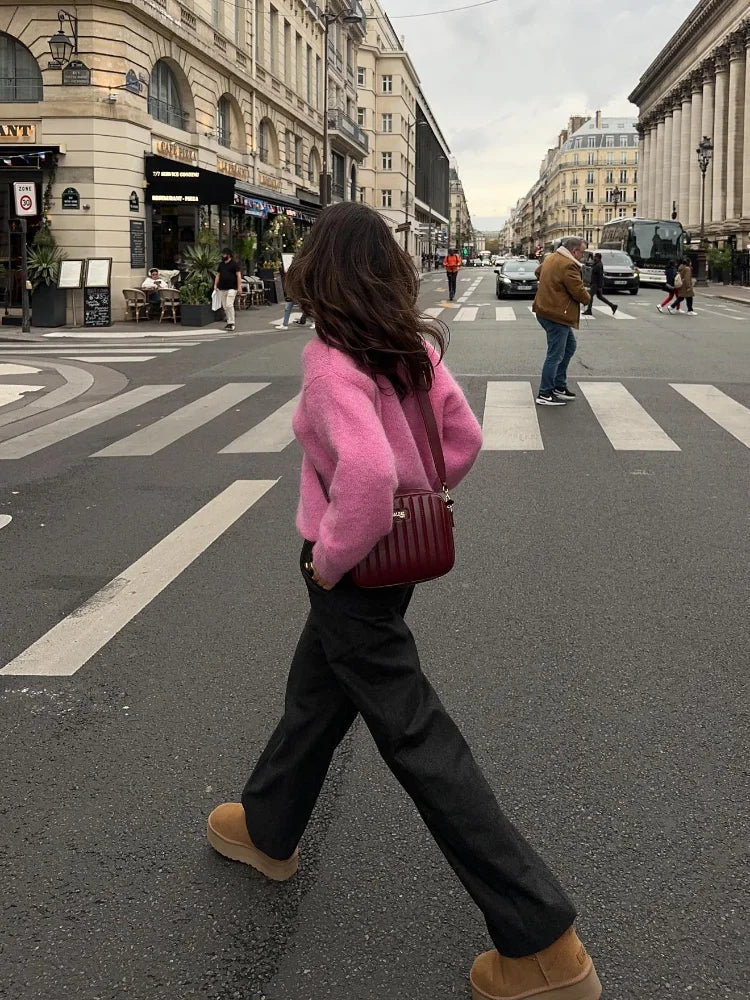 Noriva™ | Rosa cardigan