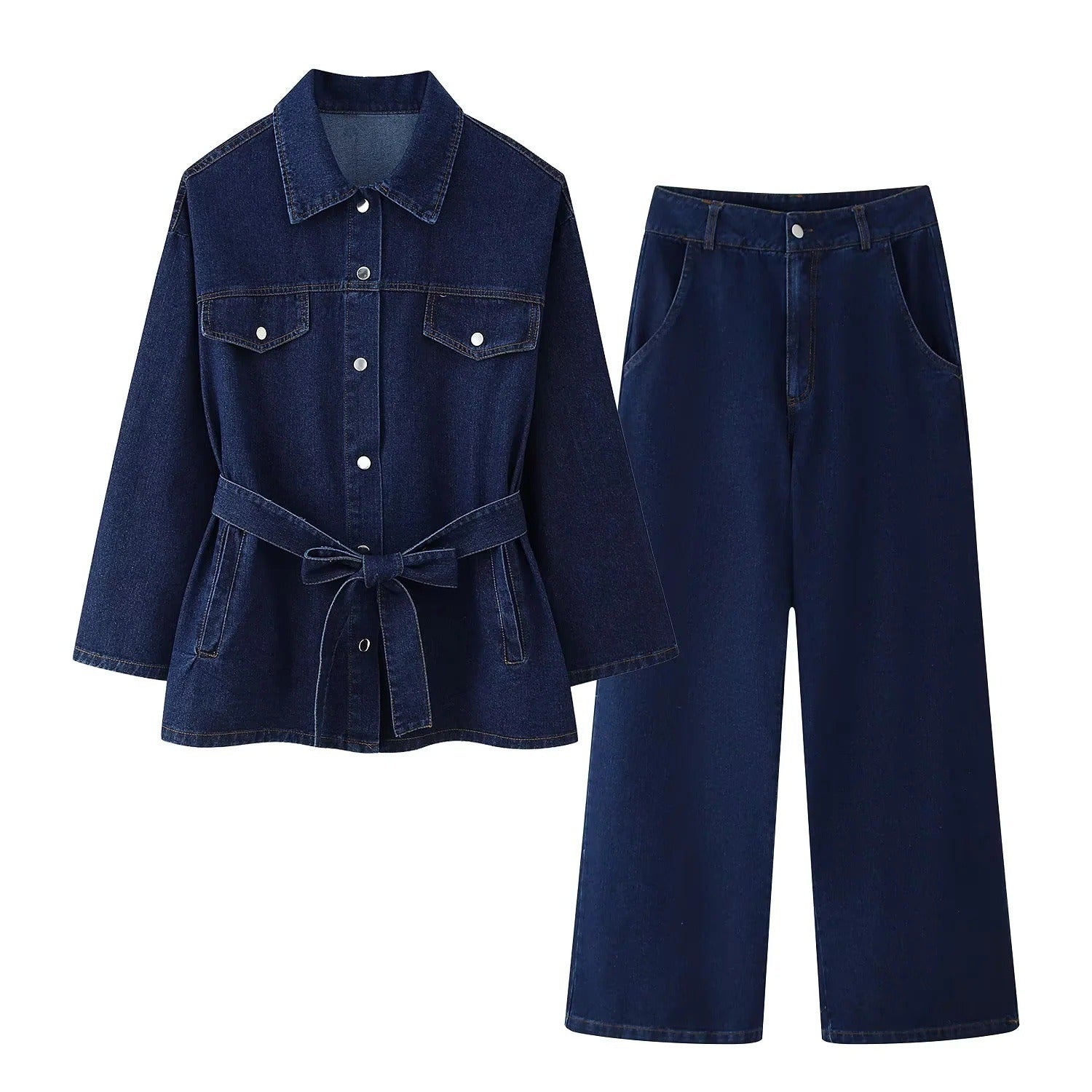 Noriva™ | Tie Up Denim-sett