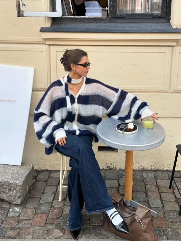 Noriva™ | Sett med cardigan og skjerf