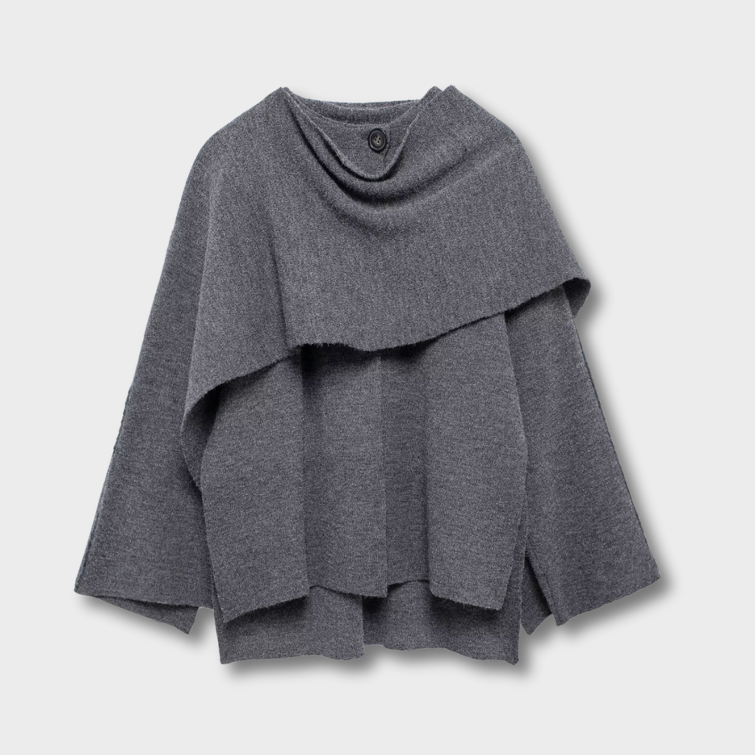 Noriva™ | Klassisk cardigan med skjerf