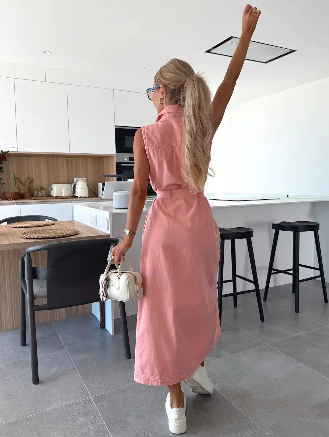 Noriva™ | Maxi denimkjole