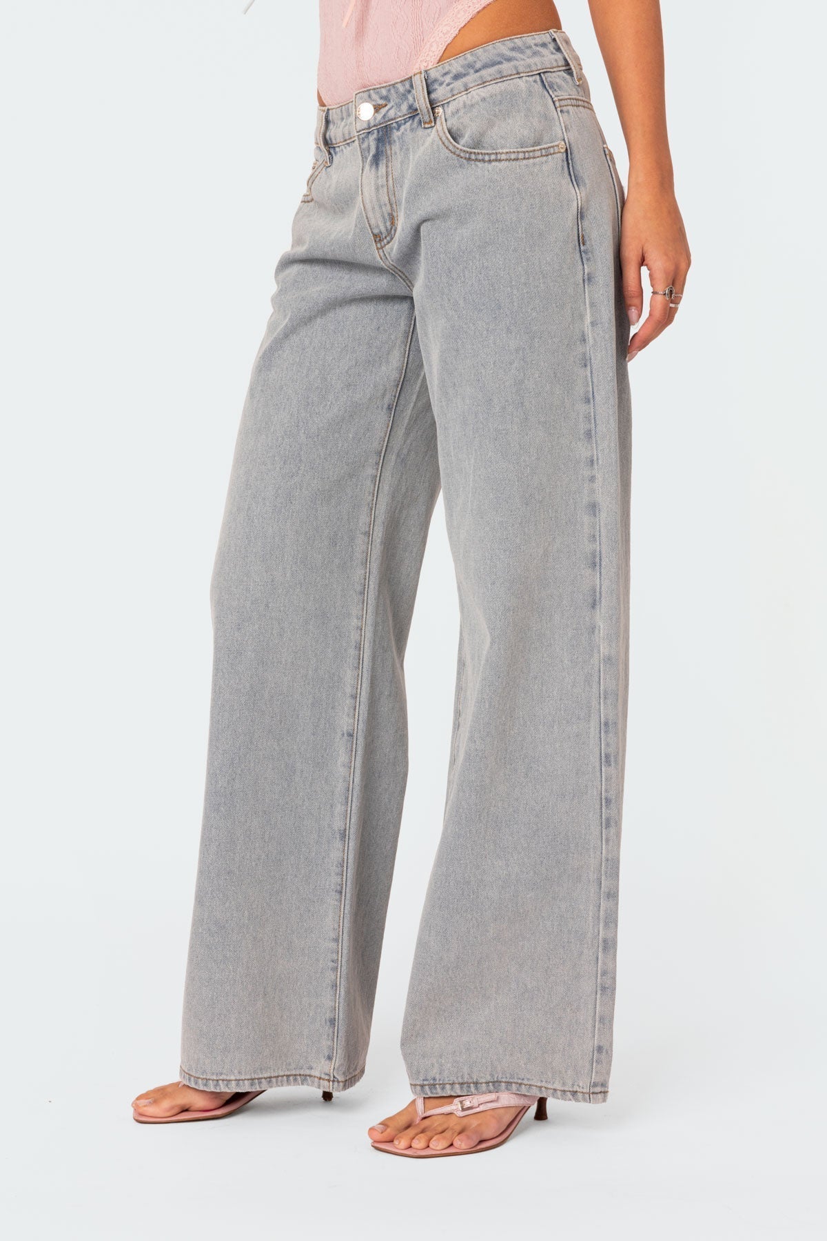 Noriva™ | Jeans med sløyfe
